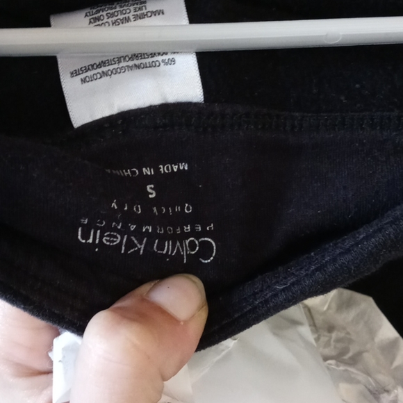 Black matching calvin klein logo joggers - Picture 6 of 6